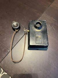 Vintage Intercom Phone, Wall Mount Phone Graybar Inter Phone