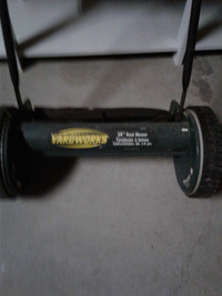 yardworks 14 inch reel mower