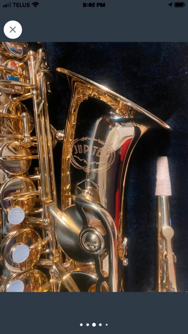 Jupiter Alto Saxophone. in Woodwind in Grande Prairie - Image 2