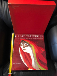  Great tapestries, giant hardcover book