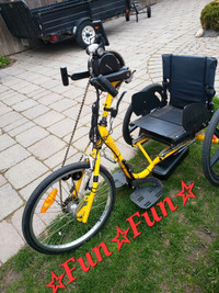 Wheelchair fun to Ride Electric Handcycle☆REDUCED☆