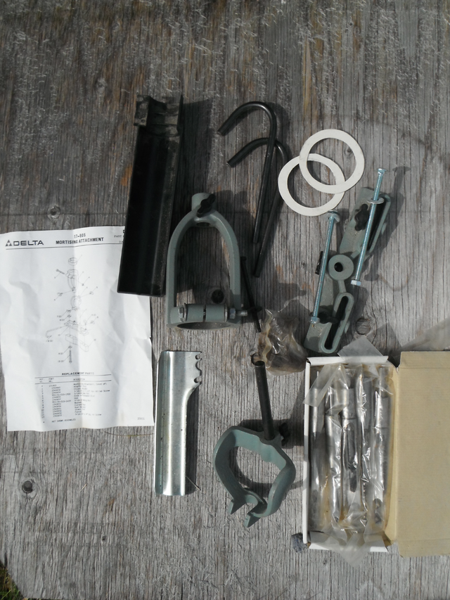 Delta mortising attachment and guide  17-905603676007833292802