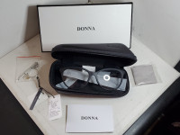 Donna lunette style cat eye vintage noir DN109-YF neuf/brand new