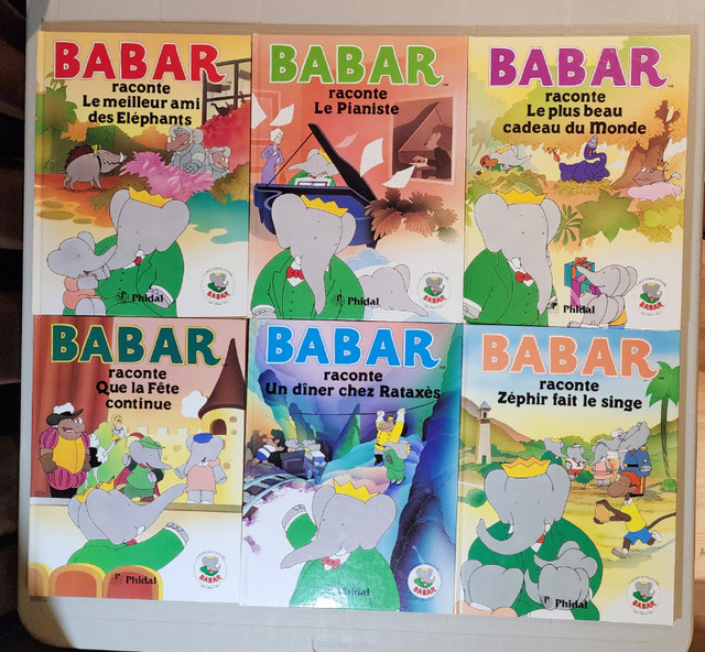 Collection de livres: Babar (Éditions Phidal) in Children & Young Adult in Québec City - Image 2
