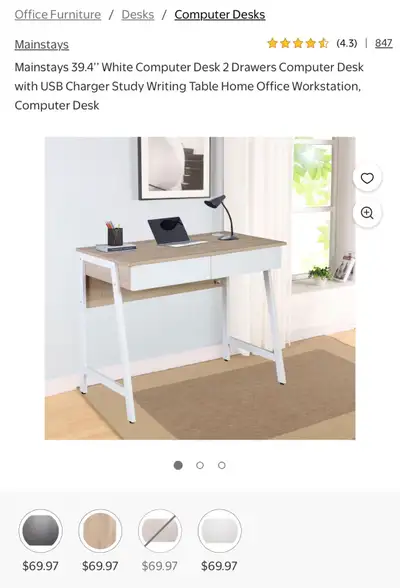 Study Table, View more