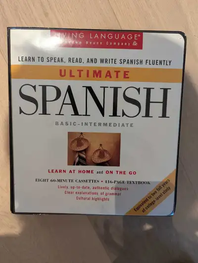 How to learn Spanish Kit (Audio tapes and booklet), View more