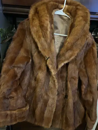 mink fur coat, View more