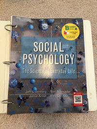 Social Psychology Second Edition Jeff Greenberg Schmader Arndt 