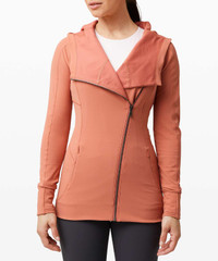 Lululemon Every Journey Hoodie Rustic Coral - sz6