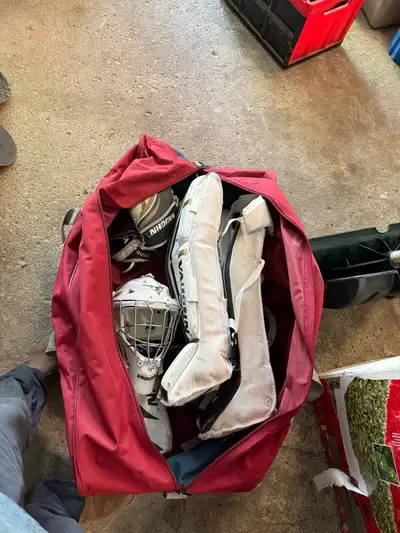 road hockey goalie equipment, View more