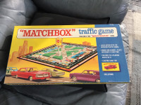 Vintage 1968 Lesney Matchbox toys traffic game, good original!