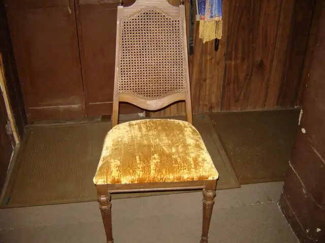 Classic real walnut wood dining chairs[set of four] in Dining Tables & Sets in Hamilton - Image 5