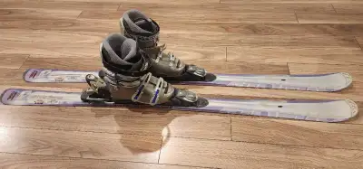 Selling a pair of Atomic skis with bindings and Head ski boots. The boots are size 25.5. These skis...