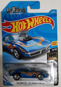 Hot Wheels 2017 Corvette 1968 Gas Monkey Garage 9/10