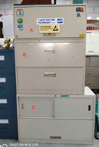 Heavy Duty Metal Filing Cabinets (Prosource/Steelcase)