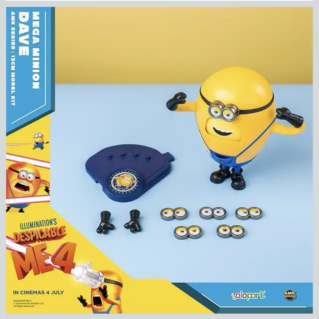 New Yolopark Minions Despicable Me 4 Mega Minion Dave in Toys & Games in Oshawa / Durham Region - Image 5