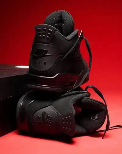 Jordan 4 BlackCat in Men's Shoes in Longueuil / South Shore - Image 2