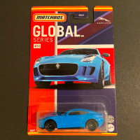 Hot Wheels '15 JAGUAR F-TYPE COUPE GLOBAL SERIES NEW MATCHBOX