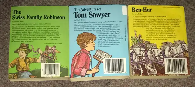 Vintage Moby Illustrated Classics Books $3 each Pocket Size in Fiction in St. Catharines - Image 3