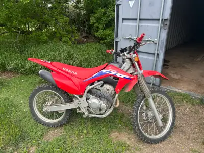 2023 Honda CRF 250F for sale Excellent condition. Never abused. Upgrading to a bigger bike.