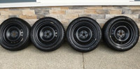 New 215/55R17 michelin xice snow  tires 5x114.3 rims   tpms