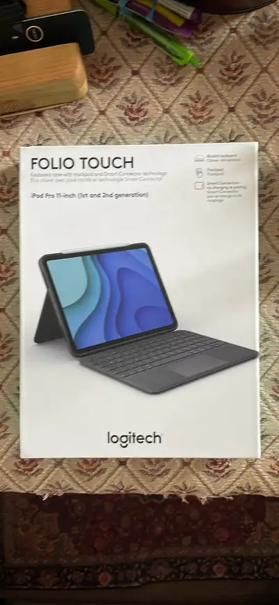 Logitech Folio Touch for iPad Pro, View more