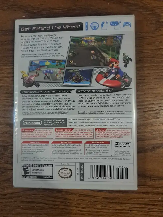 Mario Kart Wii Neuf in Nintendo Wii in Laval / North Shore - Image 5
