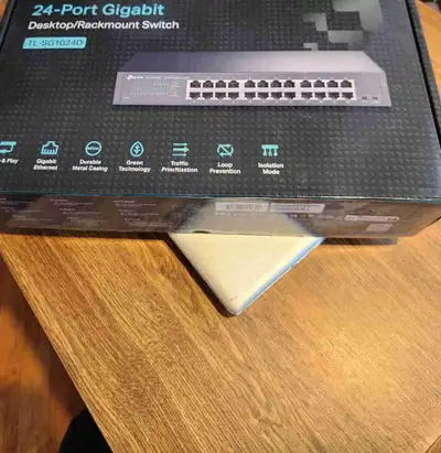 New 24 port Gigabit Switch, View more
