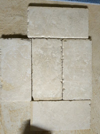 6x3 Travertine type tiles 