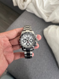 Seiko   custom panda   Daytona chronograph watch