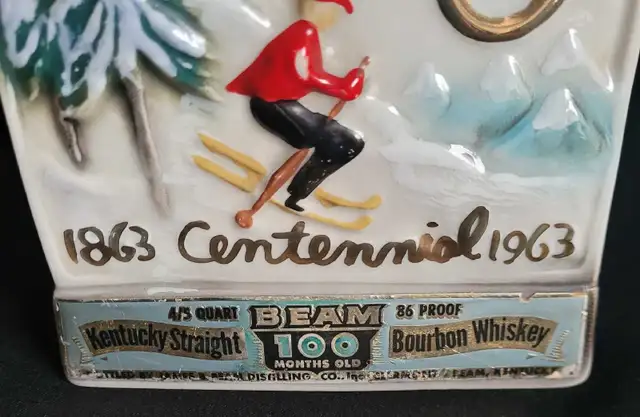 Vintage-1963 Idaho Centennial (1863-1963) Jim Beam Decant in Arts & Collectibles in Winnipeg - Image 9