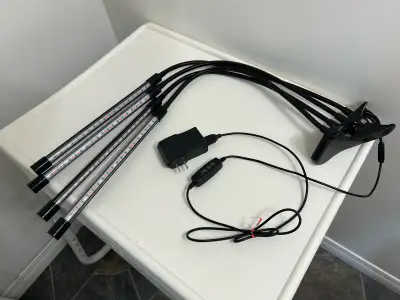 4 Wand Grow Lights $15, View more