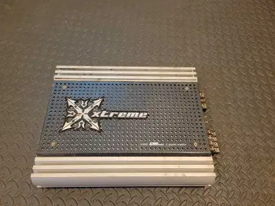 Selling my old school Xtreme car amp that's been sitting in the garage. It's a 600 watt amplifier, g...