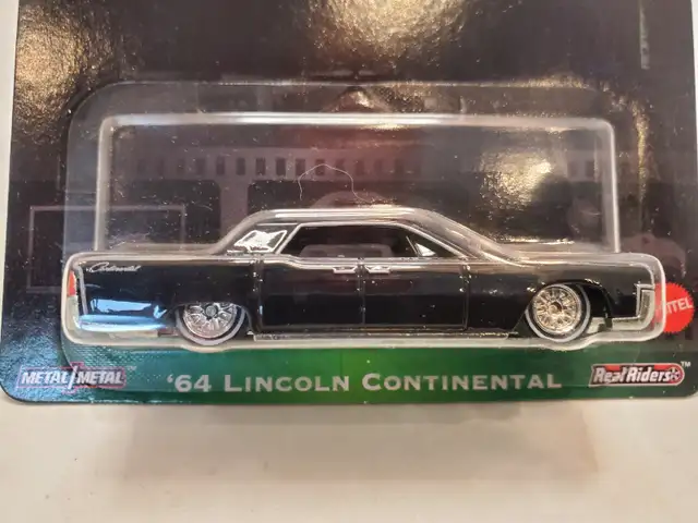 1:64 Hot Wheels The Matrix 1964 Lincoln Continental Real Riders in Arts & Collectibles in Kawartha Lakes - Image 3