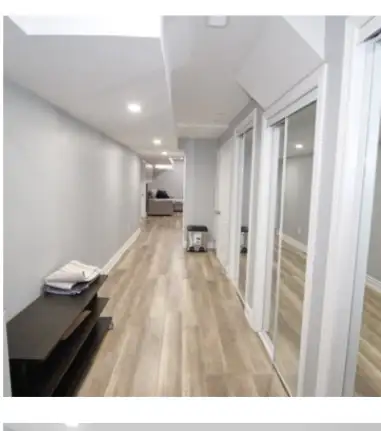 1 Bedroom Basement , separate Laundry, walking distance to 2 major Plazas. Near bus stop.