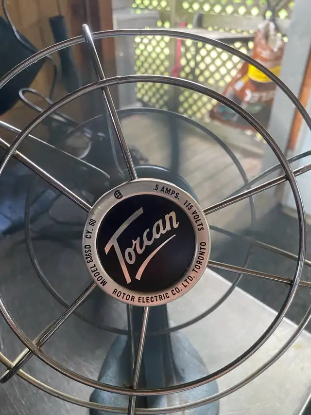 Vintage 1950/60’s Torcan Fan in Arts & Collectibles in Norfolk County - Image 3