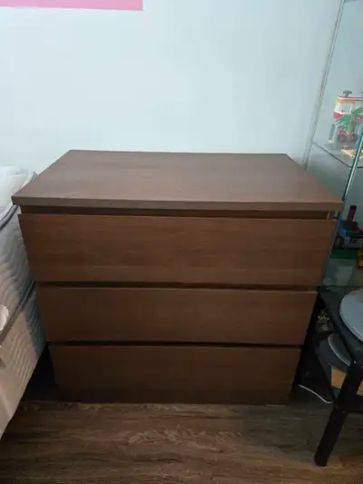 Meuble de chambre en bois 3 tiroirs, View more