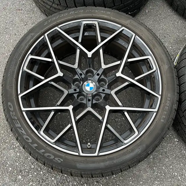 4x BMW M5 / M8 Comp 20" OEM Winter Wheels Package in Tires & Rims in City of Toronto - Image 3