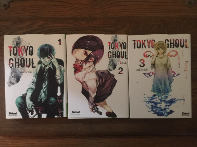 Tokyo Ghoul manga - Les 3 premiers tomes dans Bandes dessinées  à Ville de Montréal - Image 2