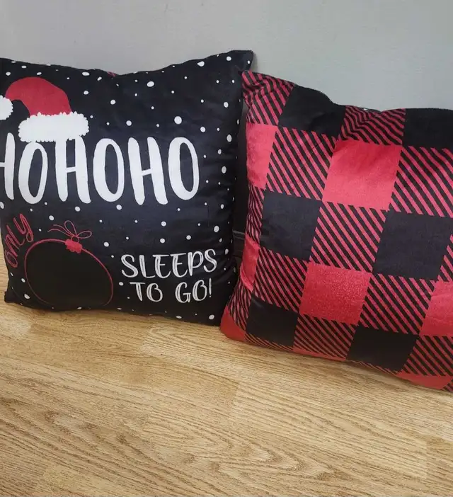 Brand New Christmas Pillows countdown till christmas in Holiday, Event & Seasonal in Calgary - Image 6