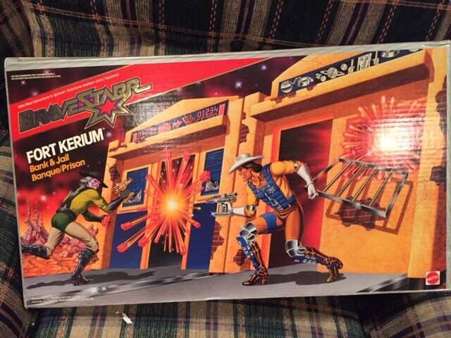 1986 Mattel Bravestarr Fort Kerium Playset, Toys & Games