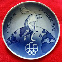 "1976 Montreal Olympics" Collector Plate
