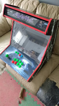 Homemade bartop arcade, rasb pi 3 ,300$ firm