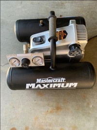 Mastercraft maximum air compressor 