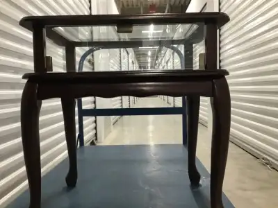 Glass table like stand, View more