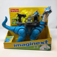 Imaginext Fisher Price Blue Dinosaur Crane NEW in BOX
