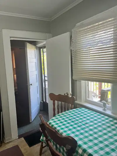 Welcome to this one bedroom apartment for rent, washer/dryer included. 1000 pou. if the advertisemen...