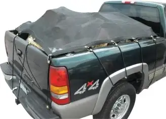 6' x 8' heavy duty polyethylene net for securing loads that do not require a weatherproof cover. Gro...