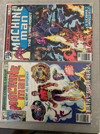 Marvel comic books Machine Man #s 8 and 10