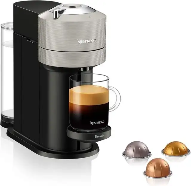 Sealed NESPRESSO VERTUO NEXT BY BREVILLE, LIGHT GREY in Coffee Makers in Ottawa - Image 2